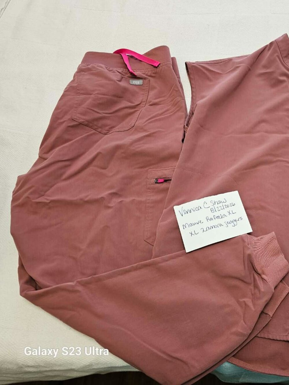 Figs Mauve XL set